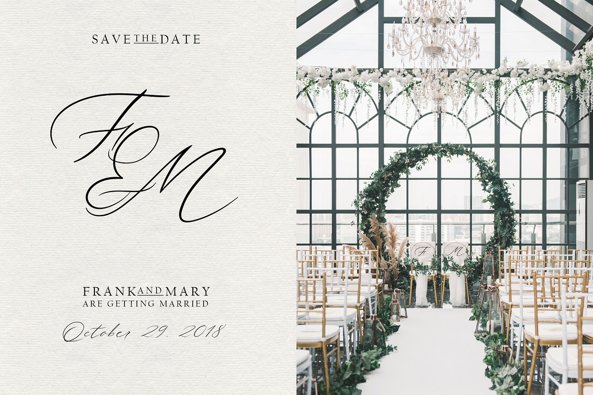Queenly. Handwritten Font preview 7