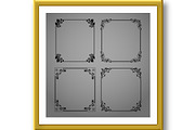 Set of decorative frames Elegant, a Decorative Illustration by RODINA (Thumbnail 2 of 3)