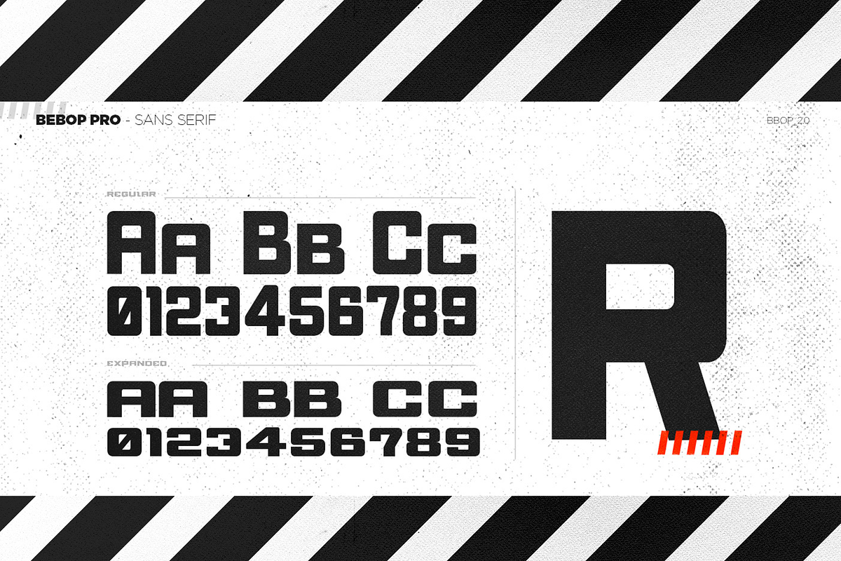 Bebop DS Font & Texture Bundle, a Sans Serif Font by Tondi Type Studio (Photo 12 of 21)