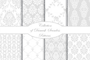 Damask vector seamless patterns, a Pattern Graphic by Alonka's Illustrations (Thumbnail 1 of 9)