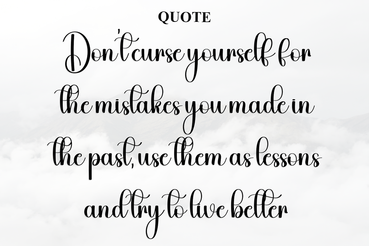 Winterline, a Handwritten Font by InermediaSTUDIO (Photo 8 of 8)