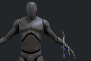5 Fantasy Stylish Dagger -PBR-, an Object 3D Model by TFE Game Art (Thumbnail 3 of 16)