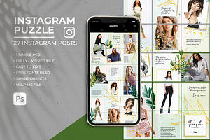 Fresh - Instagram Puzzle Feed