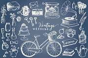 Vintage Wedding Illustrations, an Illustration by Lemonade Pixel (Thumbnail 4 of 4)