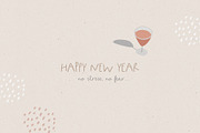 Wintery Holidays font duo, logos, a Script Font by Tabita's shop (Thumbnail 13 of 18)