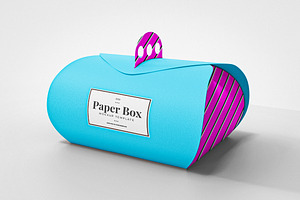 Paper Box Mockup Mockup