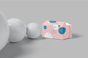 Small Juice Packaging Box Mockup, a Packaging Mockup by megostudi0 (Thumbnail 3 of 6)