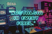 Retro Bubble Display Font-Mochi Soda, a Handwritten Font by ZoloDesignHub (Thumbnail 2 of 10)