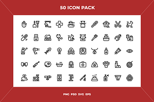 Cats icons, an Outline Icon by Wencory