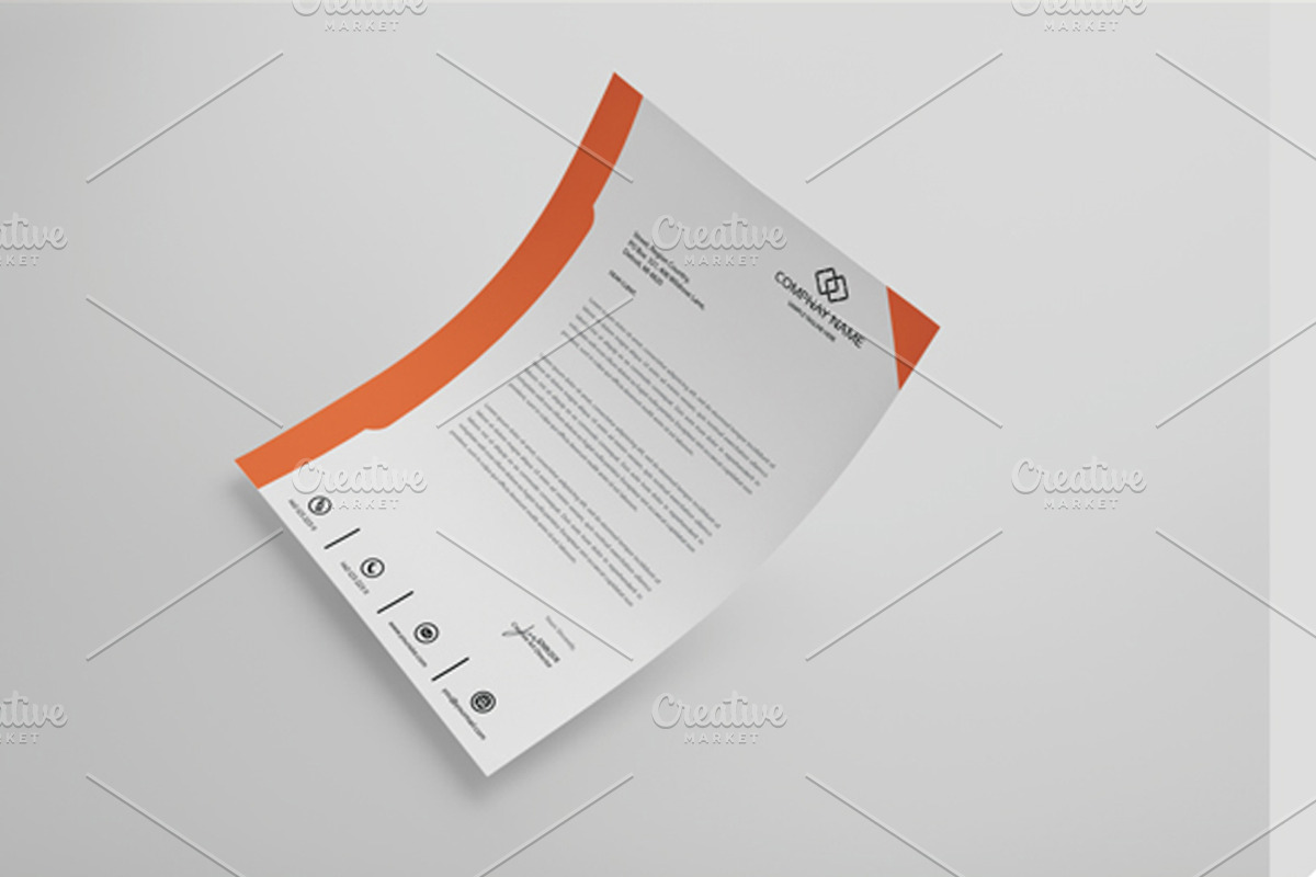 Best Letter Head Template, a Stationery Template by Zia Grfx (Photo 4 of 5)