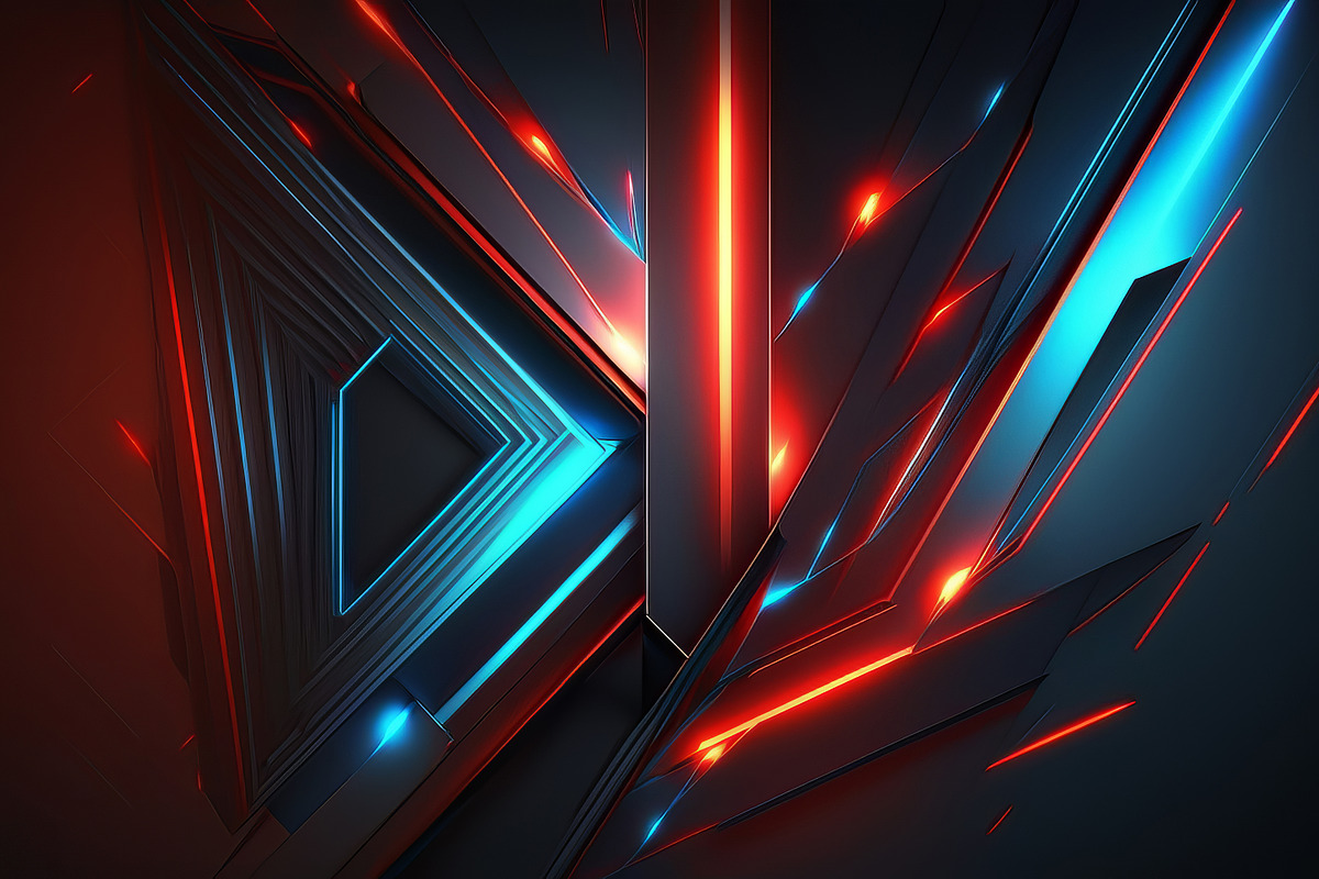 Red and Blue Futuristic Backgrounds, a Background Graphic by Bilgep_design (Photo 12 of 17)
