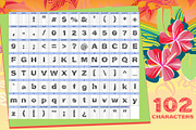 Tiki Euphoria Font, a Symbol Font by Fontastic Ventures (Thumbnail 6 of 7)