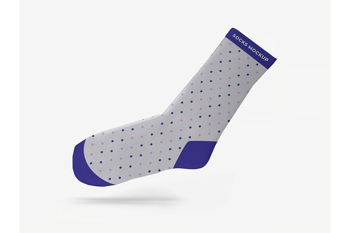 Socks Mockup Template Set, an Advertising Mockup by DesignRushMarket (Photo 9 of 11)