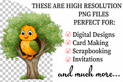 Whimsical Valentine Vogel Clipart, an Illustration by Daily.Designs (Thumbnail 2 of 8)