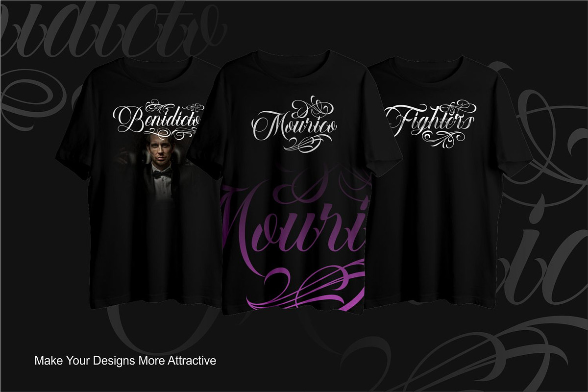 Soul Cahill Tattoo Font, a Script Font by WhymoreArt (Photo 7 of 12)