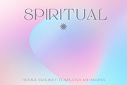 Spiritual Grainy Gradient Text, an Object Graphic by Vintage Digital Textures (Thumbnail 15 of 15)
