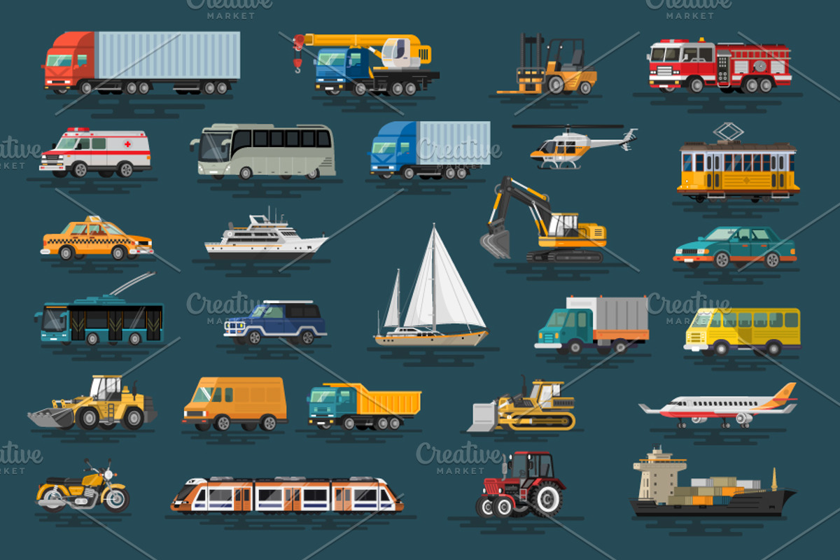 Transport and cars, an Icon by DOBROGRAPH (Photo 3 of 6)