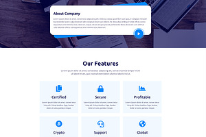 Hyiprex - Investment HTML Template