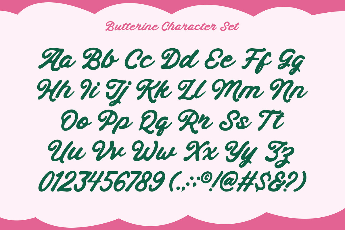 Butterine, a Handwritten Font by Nathatype (Photo 9 of 11)