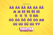 MANTAB - Fun Display Font, a Font by Gassstype (Thumbnail 9 of 9)