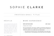 Professional Resume CV Template, a Resume Template by Resume Angels (Thumbnail 3 of 12)