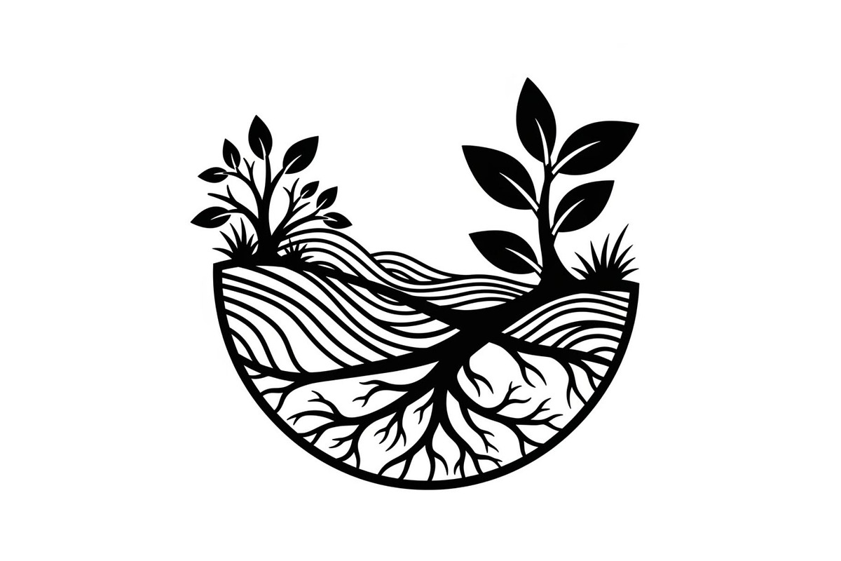 Organic Abstract Nature Silhouette, a Graphic by Gfx_Store (Photo 13 of 13)