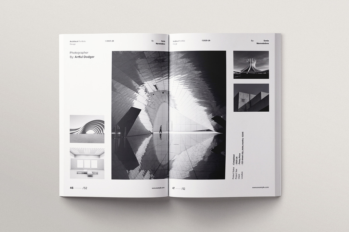 Architecture Portfolio Template, a Brochure Template by ArtisanaAura (Photo 16 of 18)