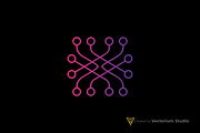 Network Nodes Logo, a Branding & Logo Template by Vectorium Studio (Thumbnail 7 of 16)