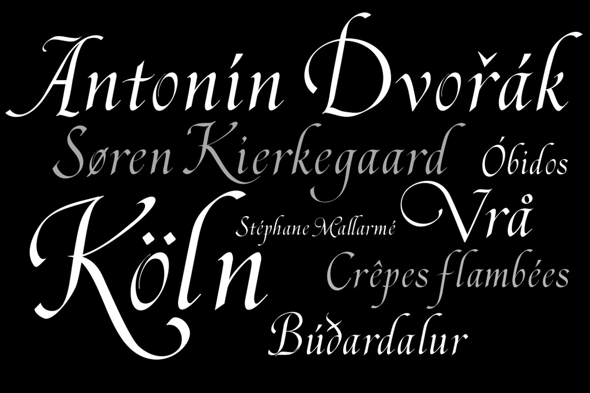 November Calligraphy Wedding Script preview 5