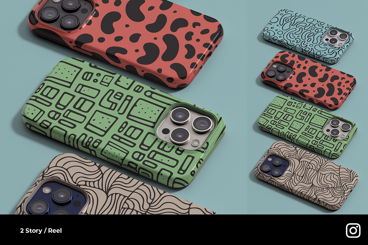 Phone 15 pro Tough Case Mock-up, an iPhone Mockup by Colatudo Store (Photo 3 of 6)