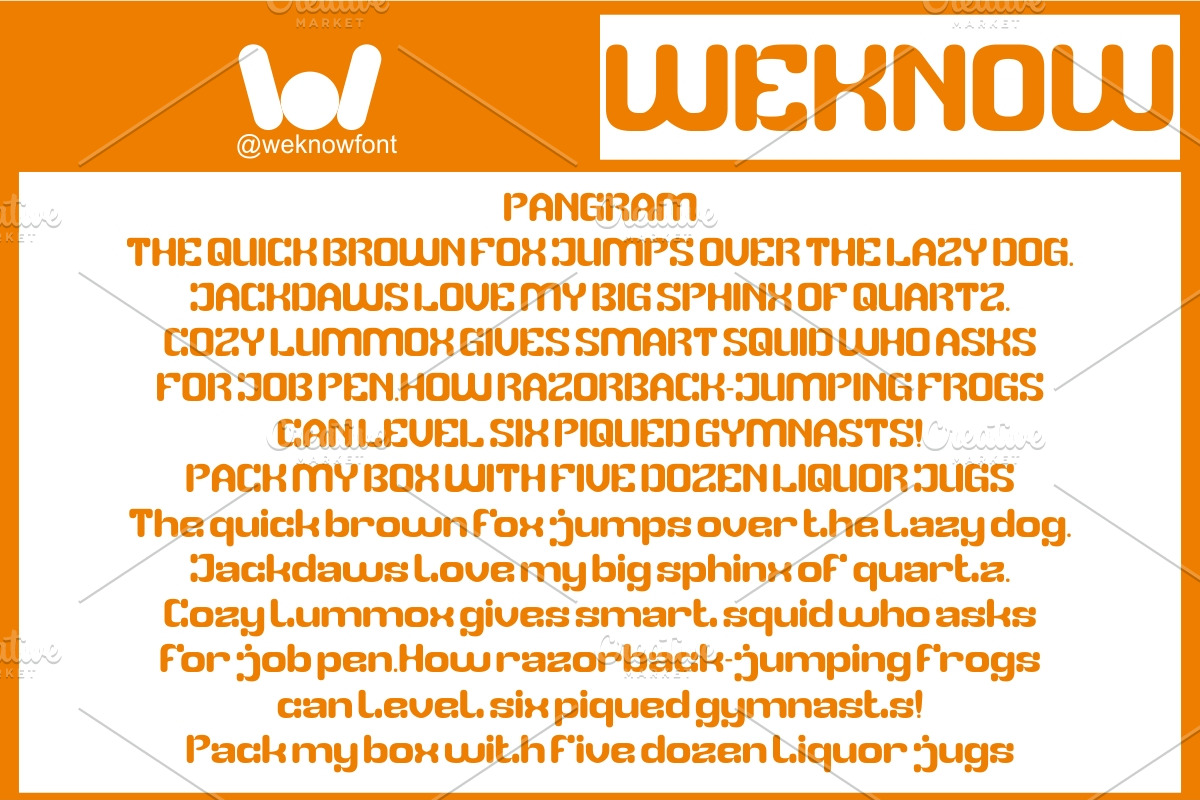 High Energy font, a Sans Serif Font by weknow (Photo 5 of 8)