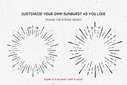 Vintage Sunburst Creator, an Object Graphic by Vintage Voyage Supply (Thumbnail 2 of 4)