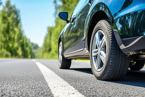 Low angle view on a black car, a Transportation Photo by MistyDay