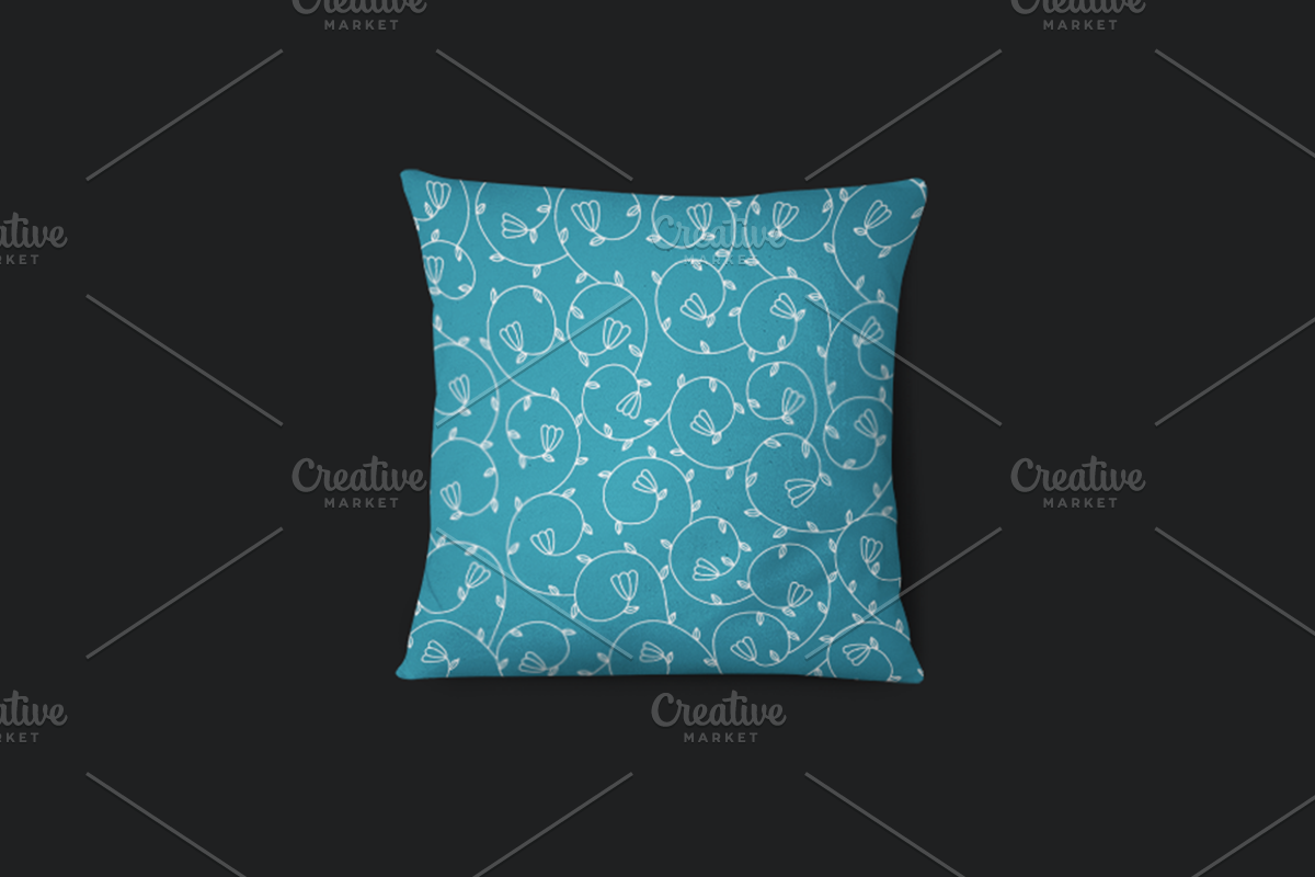 Seamless Floral Pattern Vector, a Pattern Graphic by wowpatterns (Photo 2 of 4)