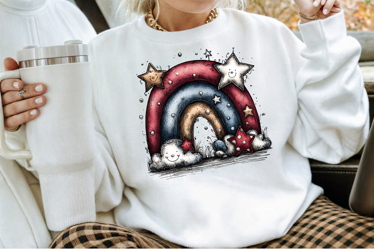 Rustic Boho Christmas Clipart, an Illustration by Sublimation Artist (Photo 4 of 6)