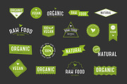 Set of organic, eco, natural labels, an Object Graphic by Good Studio (Thumbnail 3 of 5)