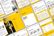 Brochure | Canva, InDesign, a Brochure Template by Orcshape Studio (Thumbnail 2 of 9)