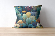12 Blooming Reef Seamless Patterns, a Pattern Graphic by Inknfolly (Thumbnail 5 of 7)