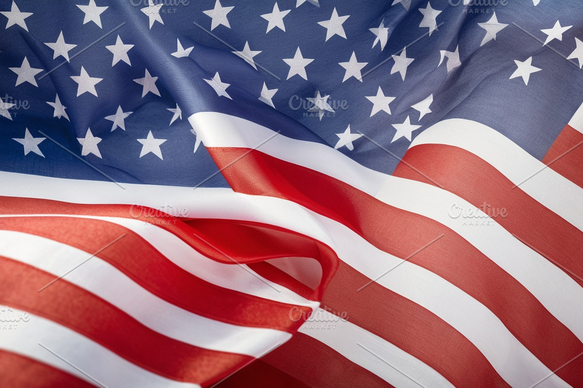 American flag, Memorial day, a Background Graphic by Anamul Haque Anik (Photo 2 of 5)