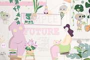 My Future Home it's Little Garden, a Decorative Illustration by Ann Art Houze (Thumbnail 1 of 11)