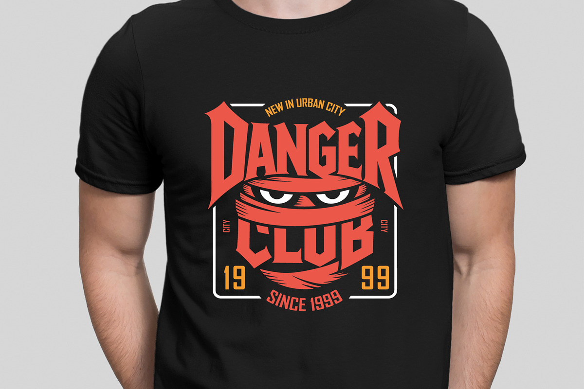 Streetwear T-shirt Design Vector preview 2