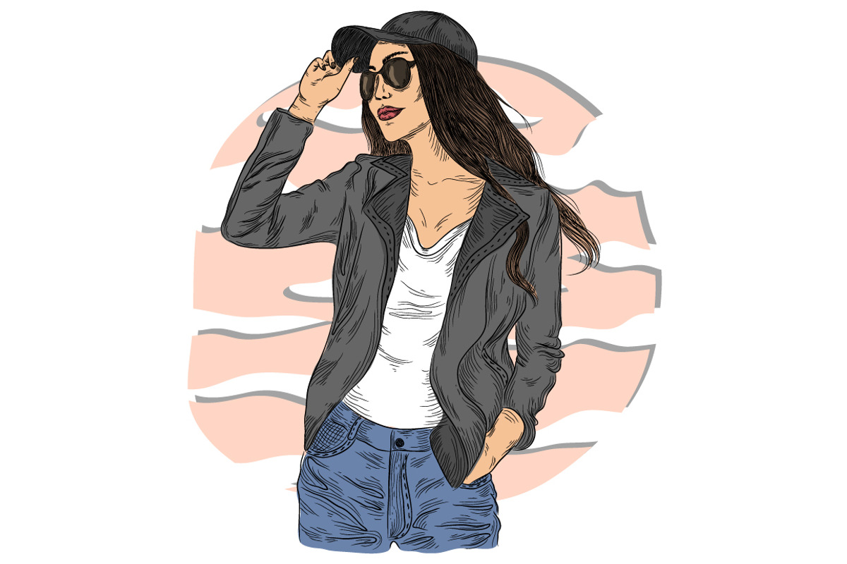 Fashion girls illustration, a Person Illustration by Tierre3012 (Photo 6 of 12)