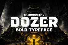 Dozer - Bold & Heavy Typeface