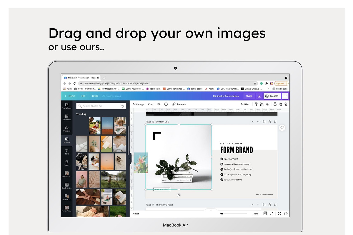 Minimalist Presentation, a Presentation Template by Cultive Creative (Photo 7 of 13)