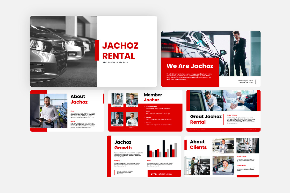 Rental Service Keynote Template, a Presentation Template by Kren Studio (Photo 6 of 8)