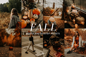 15 Fall Lightroom Presets