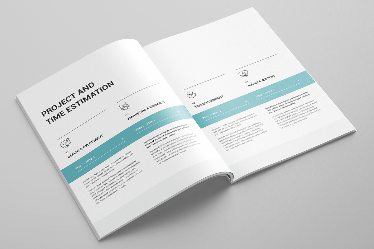Business Proposal Template, Canva, a Brochure Template by DesVert (Photo 6 of 10)