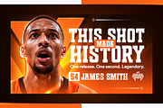 Basketball YouTube Thumbnail Pack, a Social Media Template by OnurDemircan (Thumbnail 3 of 6)