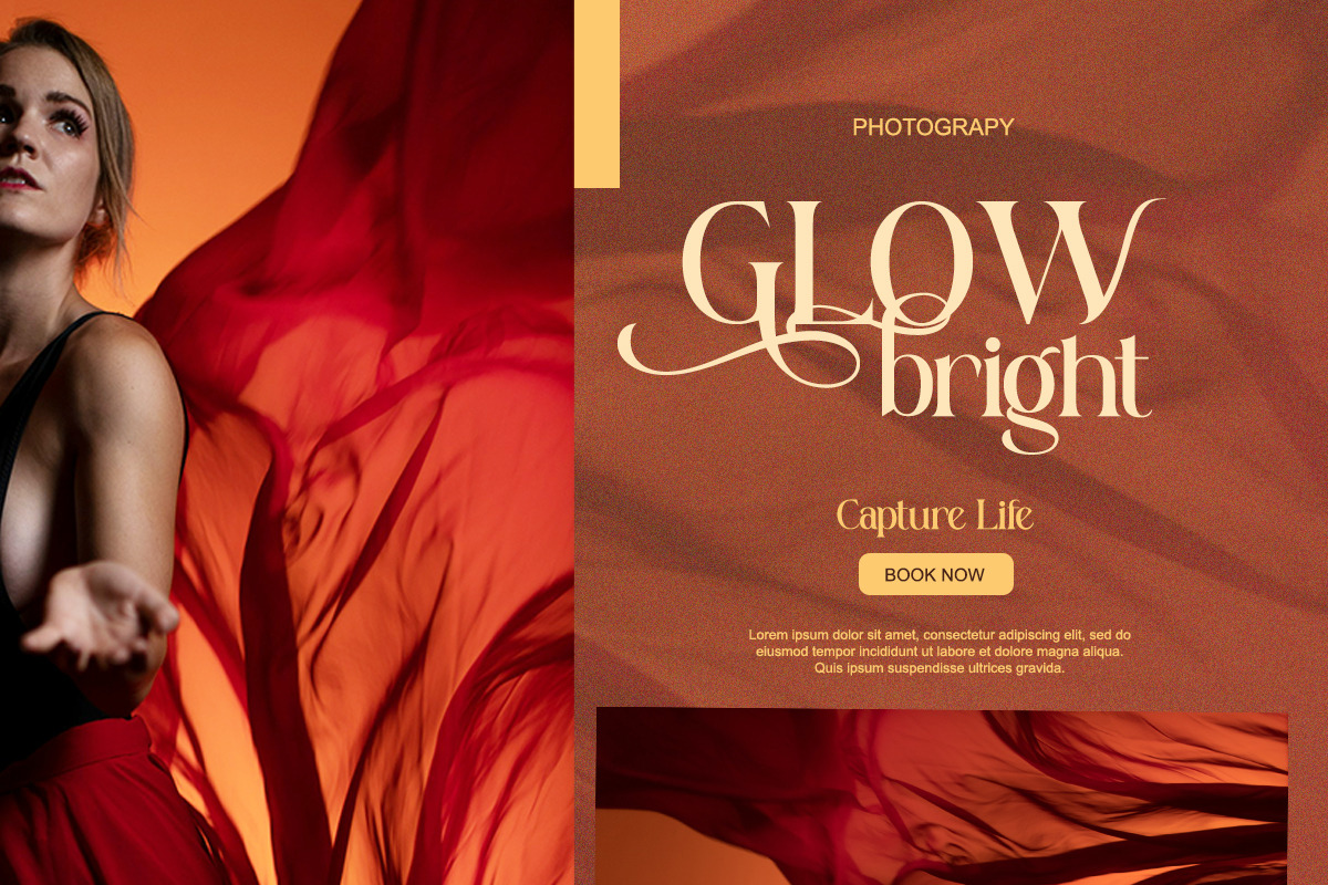 Gerhion - Modern Elegant Luxury, a Serif Font by Qweera Studio (Photo 5 of 12)