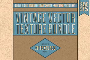 Vintage Vector Texture Bundle